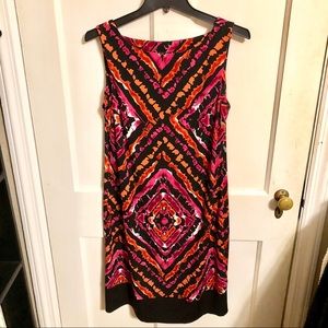 Vibrant, Sleeveless Dress